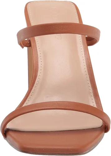 Vista 2 de The Drop Women's Avery Square Toe Two Strap High Heeled Sandal
