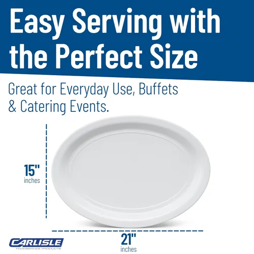 Vista 5 de Carlisle Designer Displayware Collection - Plato de melamina