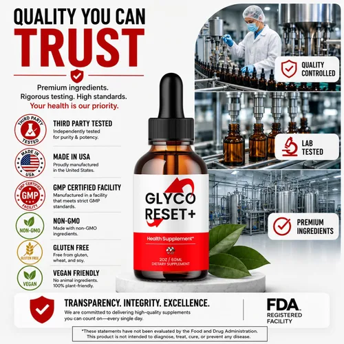 Vista 6 de Glyco Reset Drops - Suplemento de sangre GlycoReset, paquete de 2 60