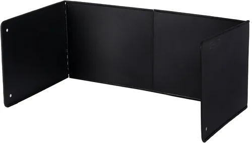Vista 8 de Protector de salpicaduras plegable Pantalla de salpicaduras de aceite antiadherente extra alta de 15.7 pulgadas para cocinar y freír en la estufa