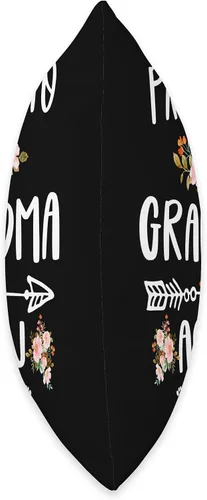 Vista 2 de Promoted To GRANDMA Est.2024 Again Pregnancy Announcement - Almohada de 16 x 16 pulgadas, multicolor