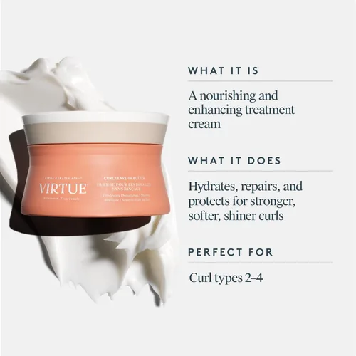 Vista 10 de VIRTUE Tratamiento capilar con mantequilla sin enjuague Curl