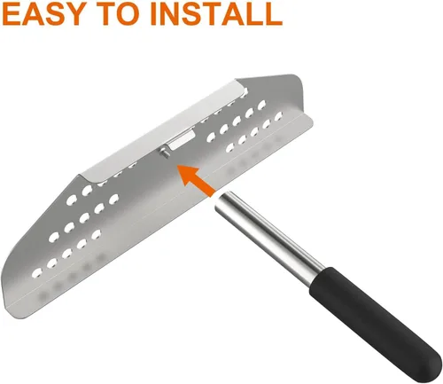 Vista 6 de Hornos de pizza con puerta para horno de pizza Ooni Koda de 12 gas, resistente al aire libre, protector contra el viento con mango y orificios