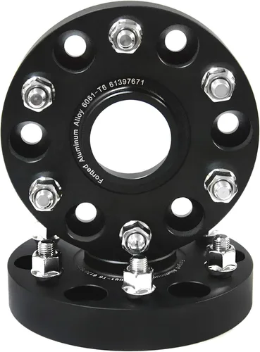 Vista 8 de JTP 4pcs 0.984 in Hub Centric Safe Forged Strong Wheel Spacer 6x114.3 para Nissan Navara NP300, D23, D40, Navara, Frontier, Xterra, Pathfinder