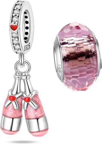 Vista 118 de LNQOBU Happy Life - Colgante para pulseras de abalorios, plata de ley 925 para mujer (con un espaciador de cuentas)
