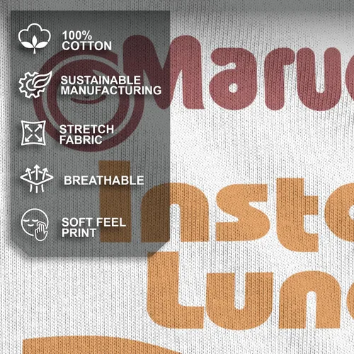 Vista 5 de Maruchan Ramen Noodle Instant Lunch Logo Camiseta para hombre