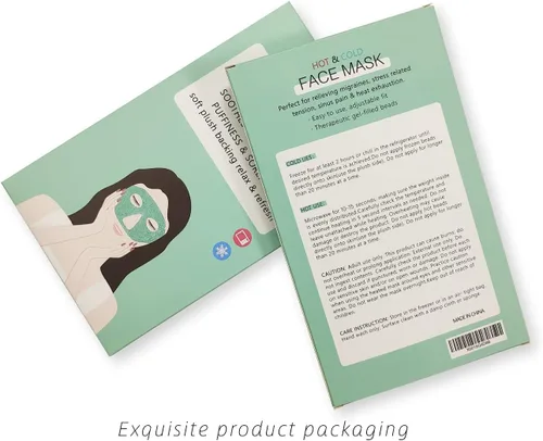 Vista 7 de Mascarilla de ojos de hielo para mujer y hombre, para dormir, reutilizable para terapia caliente y fría para ojos hinchados, círculos oscuros, ojos