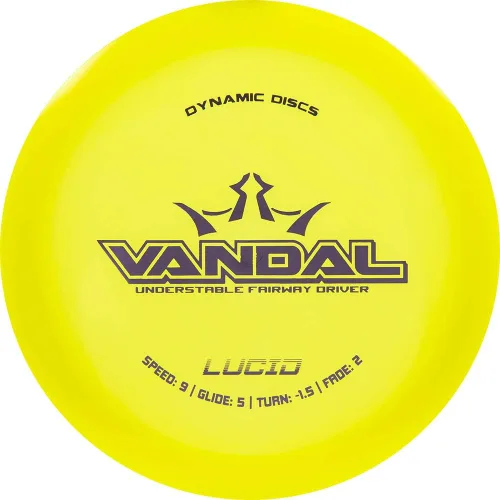 Vista 3 de Dynamic Discs Disco de golf Lucid Vandal Fairway Driver [los colores pueden variar]