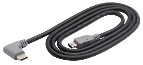 Vista 7 de Cable extensor USB micro a tipo C de 90 grados USB 2.0 tipo C macho a micro 2.0 macho de sincronización de datos y cable de carga para MacBook