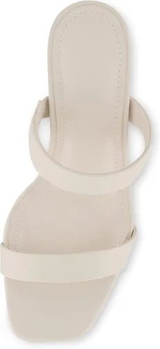 Vista 5 de CUSHIONAIRE Sandalias de vestir para mujer con espuma viscoelástica, anchos disponibles, Negro