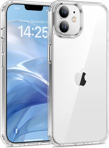 Vista 16 de USLAI Funda para iPhone 11, antiamarilleo, transparente