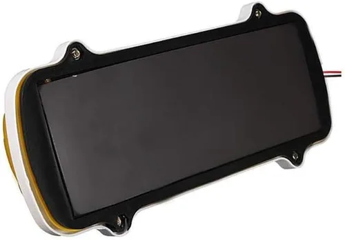 Vista 3 de Nueva luz para techo de taxi, señal LED para techo de taxi de 12 V con base magnética, luz impermeable para techo de taxi para conductor de taxi Azul