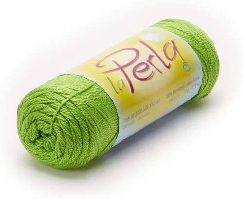 Vista 49 de LA Perla de Omega - Hilo Perle 100% algodón mercerizado ideal para ganchillo fino - Color: 01 - Blanco 601