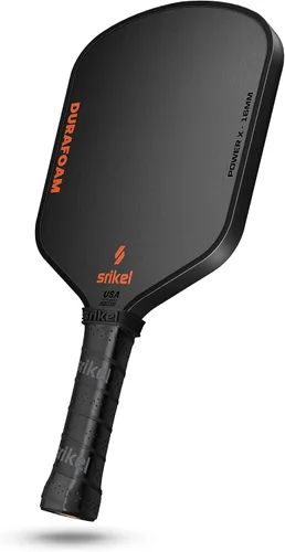 Vista 9 de DuraFoam - Paleta de pickleball profesional de fibra de carbono T700, raqueta de núcleo de espuma 100% para disparos consistentes, potencia y control