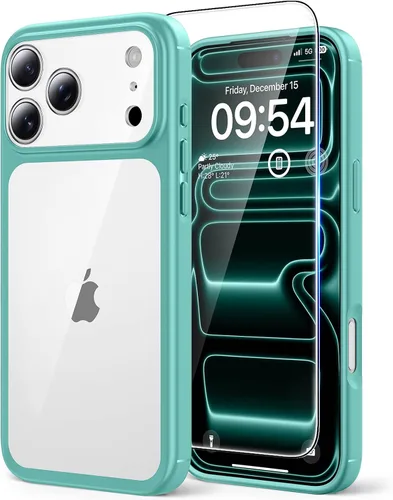 Vista 84 de TAURI Funda para iPhone 17, antiamarilleamiento con protector de pantalla, protección de grado militar, a prueba de golpes, delgada para iPhone 17