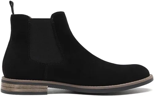 Vista 3 de DECARSDZ Mens Chelsea Boots Casual Comfy Slip-On Dress Men Ankle Boot