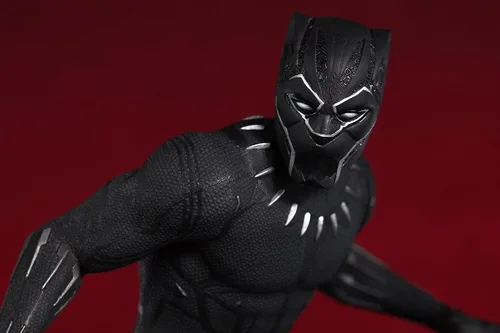 Vista 2 de KOTOBUKIYA ESTATUA ARTFX DE LA PELÍCULA DE PANTERA NEGRA BLACK PANTHER