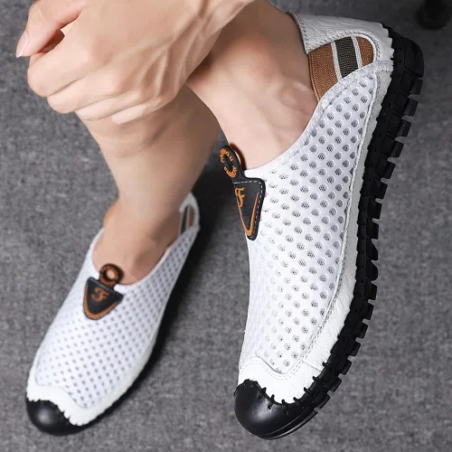 Vista 6 de Zapatos de agua para hombre, zapatos de agua anfibios para hombre, zapatos acuáticos descalzos para hombre, secado rápido y transpirables