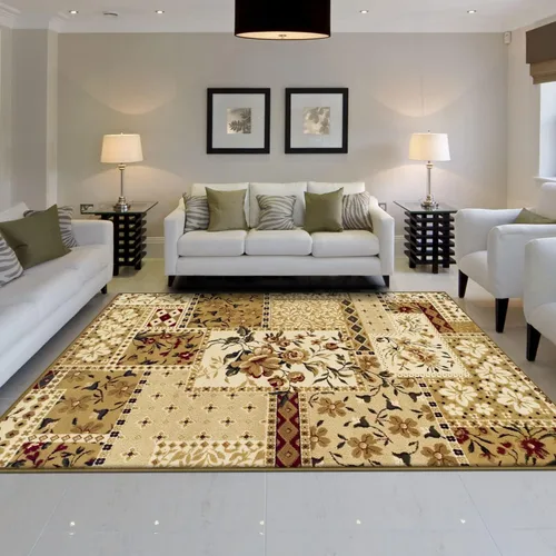 Vista 2 de SUPERIOR Alfombras de área para dormitorio, granja, cocina, entrada, cuarto de servicio, decoración de sala de estar, colección de parches