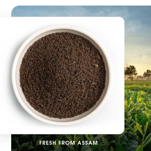 Vista 3 de Teabox Paquete sellado al vacío Kadak Chai fresco de primera calidad Procedente de los Estados de Assam & Dooars Té negro Chai fuerte y prémium