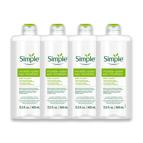 Vista 3 de Agua micelar Simple de limpieza, 6.7 onzas (pack de 3)