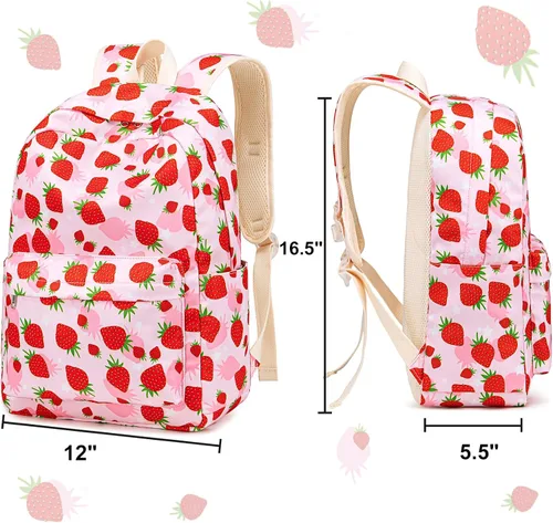 Vista 48 de CAMTOP - Conjunto de mochila y lonchera con estampados divertidos para niños de preescolar y primaria), Y0058-2