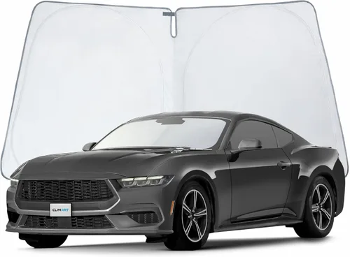 Vista 74 de Clim Art - Parasol para parabrisas de Nissan Pathfinder 2022-2024, plegable, personalizado, protector solar para vehículo, cubierta para parabrisas