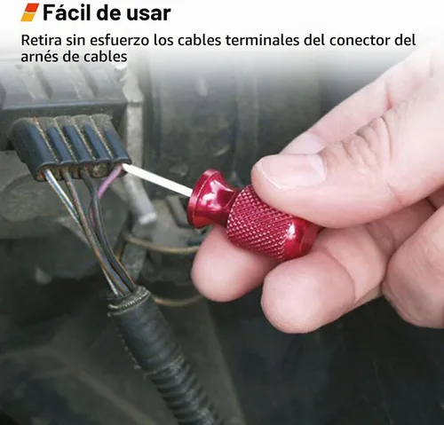 Vista 3 de EWK Kit de herramientas de extracción de terminales eléctricos de cable