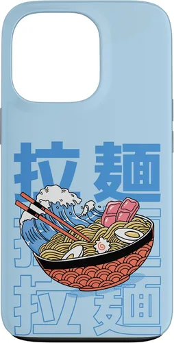 Vista 10 de The Great Ramen Off Kanagawa - Carcasa para iPhone 16, diseño tradicional japonés