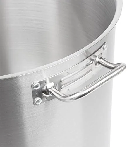 Vista 5 de Royal Industries Olla clásica con tapa, 60 cuartos de galón, 17.7" x 14.2" HT, acero inoxidable, grado comercial - Certificado NSF
