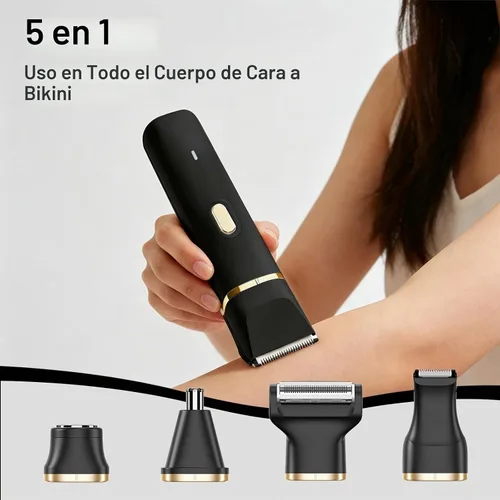Vista 3 de Recortadora de bikini depilación facial para mujeres maquinilla de afeitar
