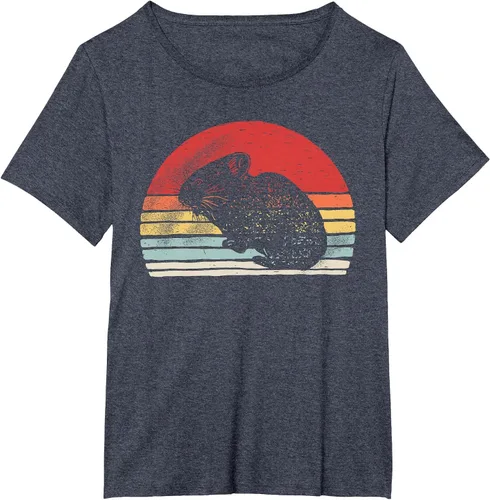 Vista 44 de Camiseta Pika Retro Vintage Asphalt Grey