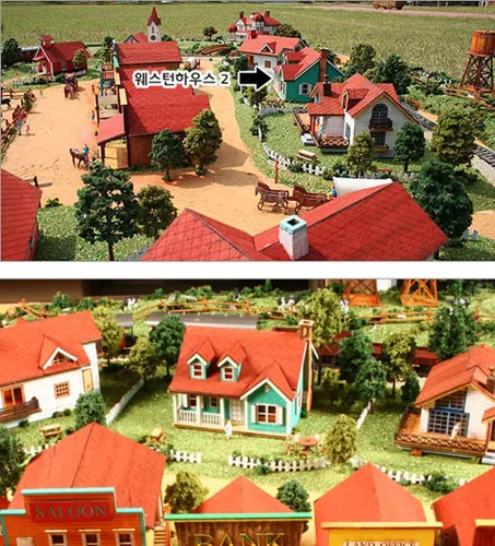 Vista 9 de DESKTOP - Kit modelo de madera Western House 2 por Young Modeler