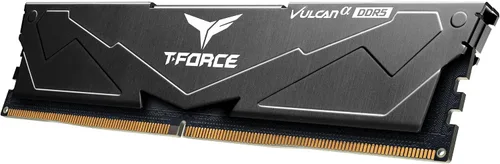 Vista 9 de TEAMGROUP T-Force Vulcan Alpha DDR5 Ram 32 GB Kit (2 x 16 GB) 5600 MHz (PC5-44800) CL40 Módulo de memoria de escritorio Ram (negro) Memoria