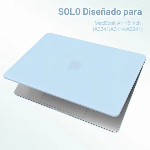 Vista 2 de G JGOO Compatible con MacBook Air de 15 pulgadas 2026 2025 2024 2023 M5 A3448 M4 A3241 M3 A3114 M2 A2941, carcasa rígida de plástico para MacBook