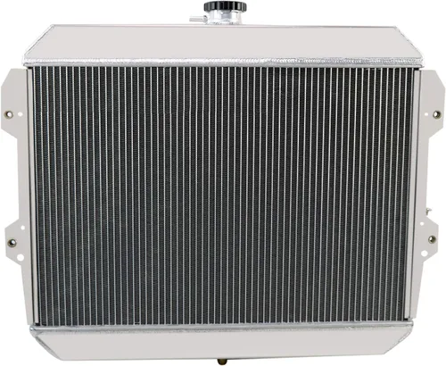 Vista 2 de Radiador de aluminio para 1981 1982 1983 Nissan Datsun 280ZX 280Z 2.8L L6 Gas, radiadores de núcleo de 3 filas