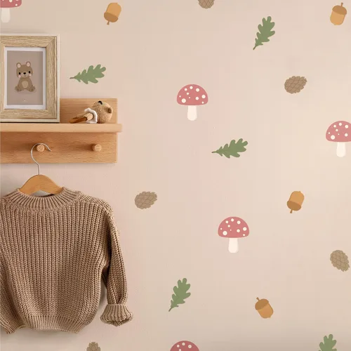 Vista 40 de Teddylabels - Calcomanías de Animales Árticos - Pegatinas de Pared Fáciles de Aplicar y Removibles: Transforma el Dormitorio de tus Niños Pequeños