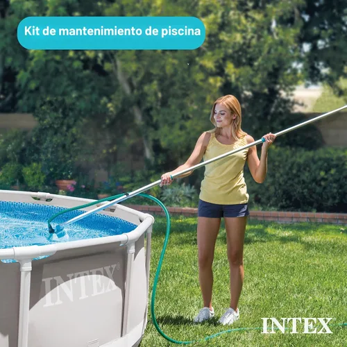 Vista 8 de Intex 26329EH Ultra XTR - Juego de piscina sobre el nivel del suelo de 18 pies x 52 pulgadas con bomba de filtro de arena y kit de mantenimiento