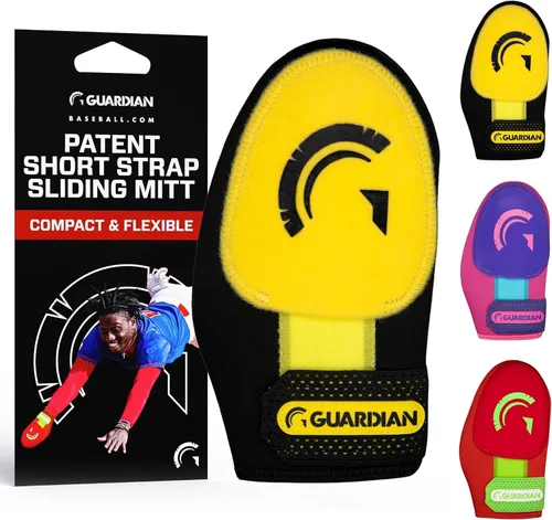 Vista 19 de Guante deslizante Guardian Baseball - Tallas para jóvenes y adultos - Guante deslizante para béisbol - Correa de compresión elástica