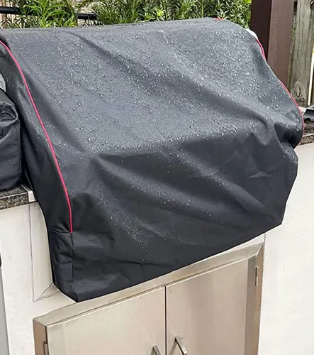 Vista 7 de GRISUN - Cubierta de parrilla integrada de 32 pulgadas para Bull 45005 cubierta de cocina al aire libre 600d Polyester Anti-fade Waterproof,Fits