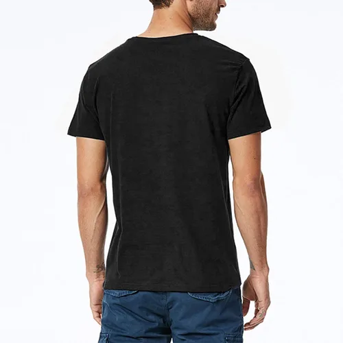 Vista 3 de Men's Short Sleeve T Shirt Tops Cotton Tee
