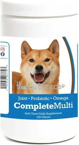 Vista 34 de Healthy Breeds Affenpinscher todo en uno multivitamínico suave masticable 120