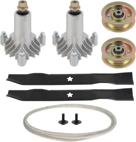 Vista 35 de SCITOO Kit de reconstrucción de cubierta, 42 piezas de cubierta de cortacésped compatible con Poulan Pro PP19A42 PB185A42 PB195H42LT PB20H42YT, 1
