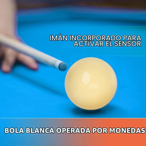 Vista 4 de GSE 2-1/4" Magnetic Pool Cue Ball for Coin Operated Billiard Pool Tables 1-Paquete