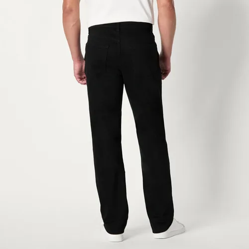 Vista 2 de Amazon Essentials - Pantalones vaqueros de elástico bajo de corte recto para hombre