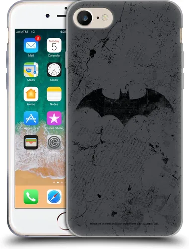 Vista 181 de Head Case Designs Funda de gel Hush con licencia oficial de Batman DC Comics #608 (protección de grado militar) compatible con Apple iPhone 7