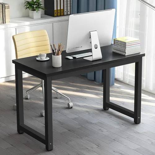 Vista 4 de Mesa para computadora Tribesigns moderna estilo sencillo para PC, portátil, estudio, moderna estación de trabajo para el oficina en casa