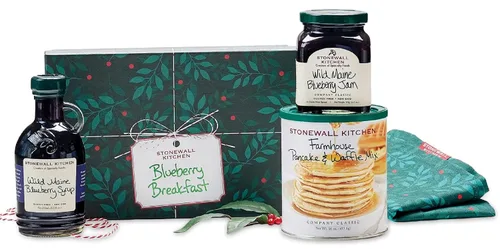 Vista 11 de Stonewall Kitchen Down East Breakfast Gift (regalo de 4 piezas)