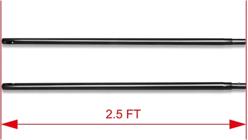 Vista 2 de EMART - Barra transversal de 5 a 10 pies para EM-BS2030, soporte de fondo ajustable Telescopic Support Bar Fit Photography Light Stands, Tripod