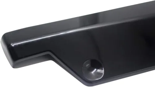 Vista 3 de Difusor universal de parachoques trasero para automóvil, 2 unidades, protector Canard, protector universal para parachoques delantero, kit de Negro